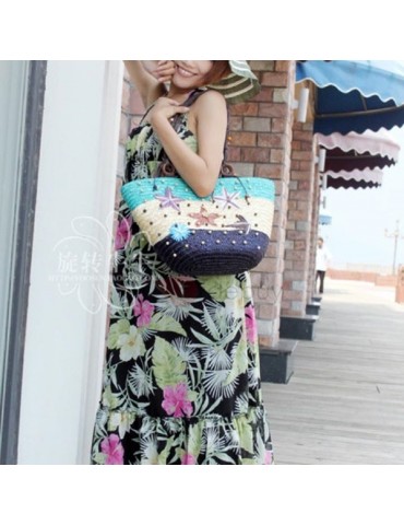 Beautiful Starfish Pattern Tote Bag for Women